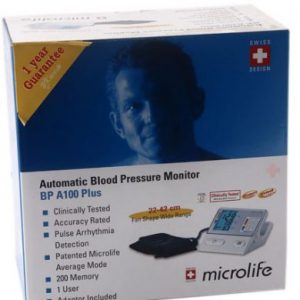 A100 Plus Automatic BP Monitor – Microlife