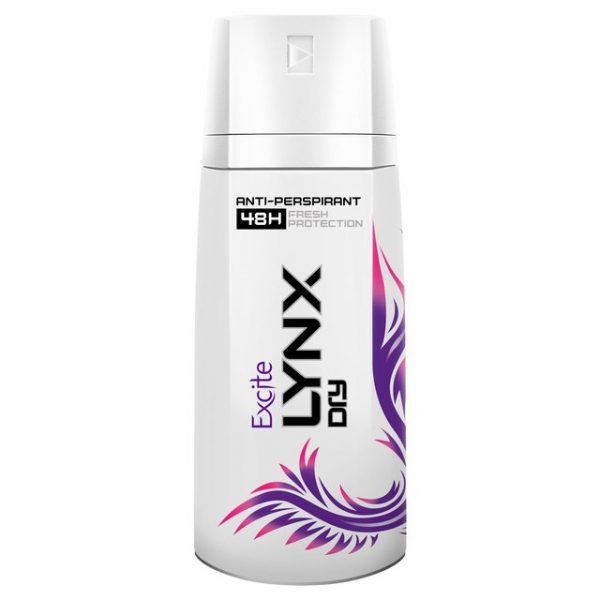 Axe Excite Dry Body Spray – 150 ml.