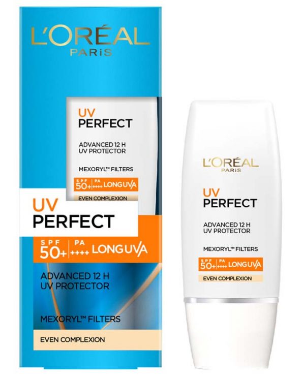 L’Oreal Paris UV Perfect Sunblock SPF 50 – 30 ml.