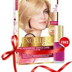 L’Oreal Paris Excellence 9 Very L Blonde + FREE Color Riche Nail Color