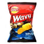 Lays Wavy BBQ 23 Grams Rs 20 pack of 10 Chips