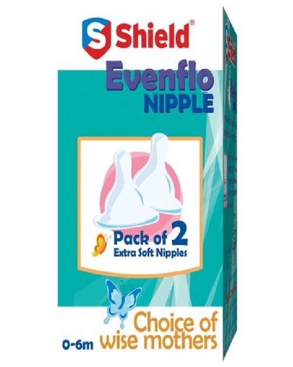 Shield Evenflo Extra Soft Nipple – 0-6m