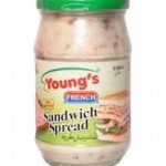 Young’s Sandwich Spread Glass Jar – 300 ml.