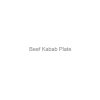 Beef Kabab Plate