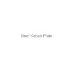 Beef Kabab Plate