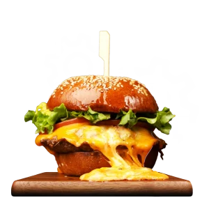 Juicy Lucy Burger Combo